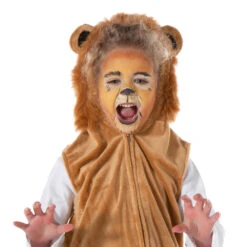 Children's Lion Fancy Dress Zip Top