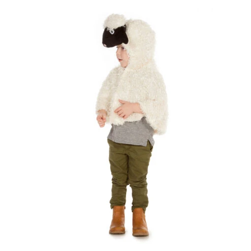 Children's Sheep Dress Up Cape - Image 2