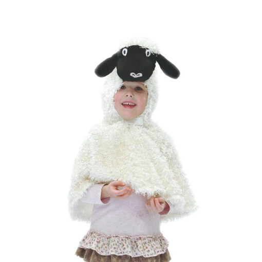 Children's Sheep Dress Up Cape - Image 3