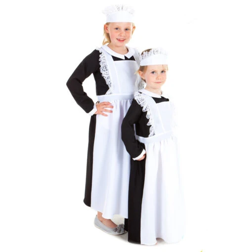 Victorian Housemaid Dress And Hat - Downton - Image 2