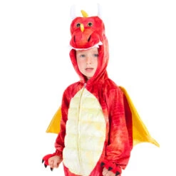 Children's Red Dragon Costume -Dreamy Outfits Shop 1430 Red Dragon Copy