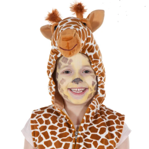 Children's Giraffe Fancy Dress Zip Top - Image 4