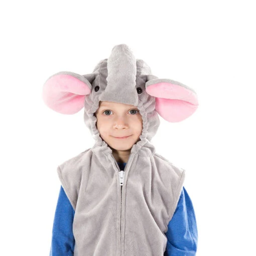 Children's Elephant Fancy Dress Zip Top - Image 4