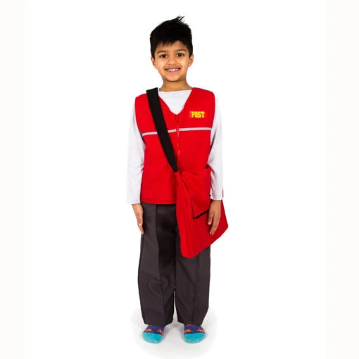 Children's Postal Worker Costume - Image 4