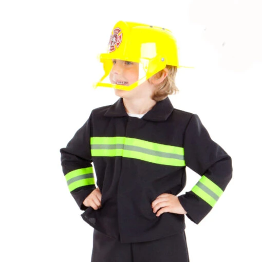 AMSCAN Firefighter Fireman's Helmet With Visor - Image 4