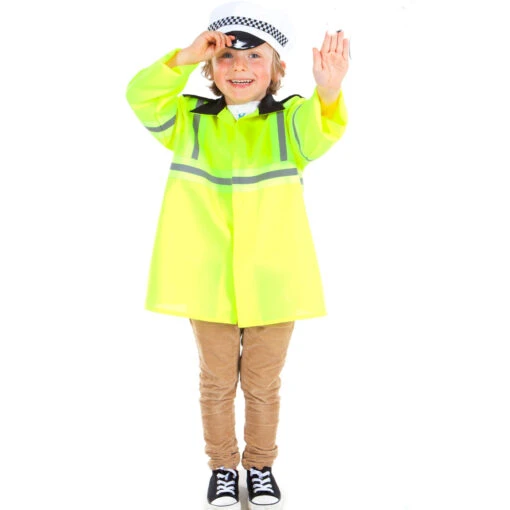 Children's Traffic Police Officer Costume - Image 2