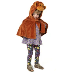 Children's Monkey Fancy Dress Cape