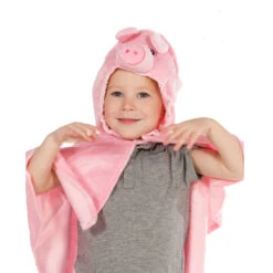 Children's Pig Fancy Dress Cape -Dreamy Outfits Shop 9973 Pig cape