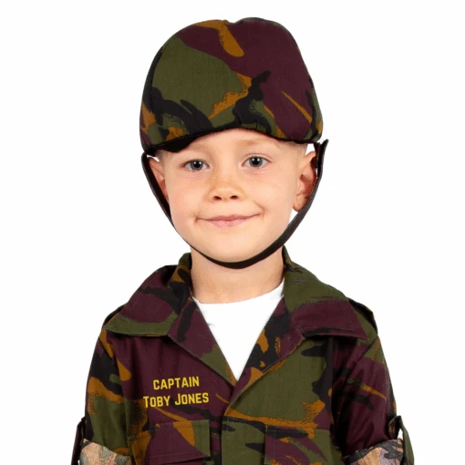 Personalised Army Camouflage Soldier Costume - Image 2