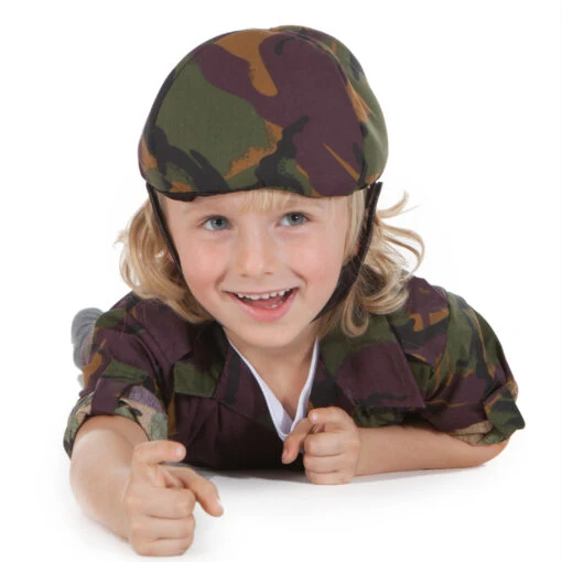 Personalised Army Camouflage Soldier Costume - Image 3