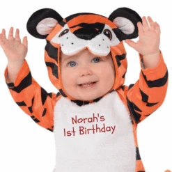 AMSCAN Personalised Baby Tiger Costume -Dreamy Outfits Shop BabyTiger 2