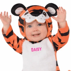 AMSCAN Personalised Baby Tiger Costume -Dreamy Outfits Shop BabyTiger 3