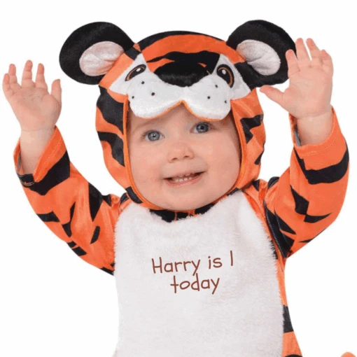 AMSCAN Personalised Baby Tiger Costume - Image 6
