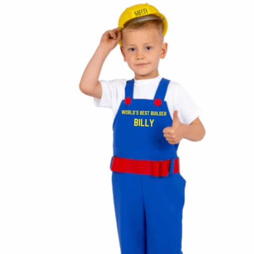 Children's Builder And Handyman Costume - Personalised - Image 4