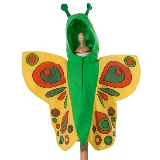 Children's Butterfly Fancy Dress Tabard - Yellow - Image 2