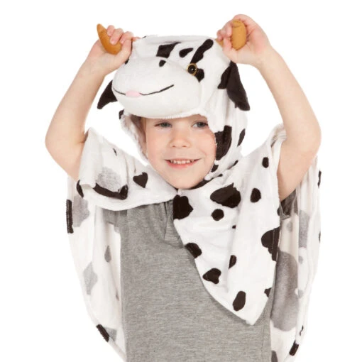 Children's Cow Dress Up Cape - Image 3