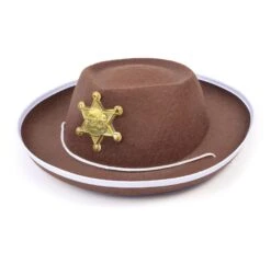 AMSCAN Cowboy Or Sheriff Hat With Badge