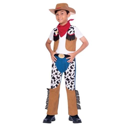 AMSCAN Children's Cowboy Costume With Hat