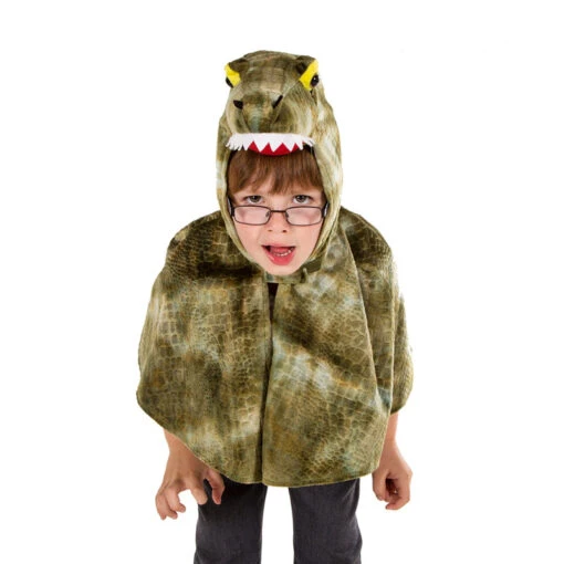 Children's Crocodile Fancy Dress Cape - Image 3