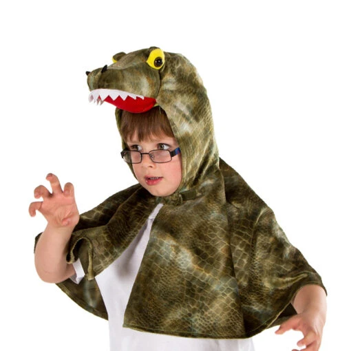 Children's Crocodile Fancy Dress Cape - Image 2