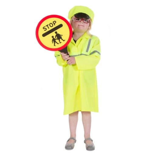 Children's Crossing Patrol Officer Costume - Image 2