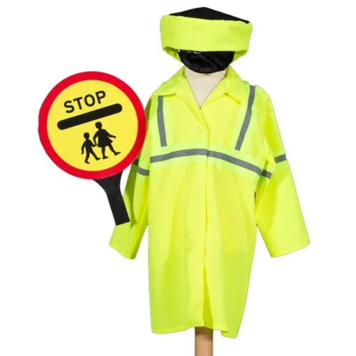 Children's Crossing Patrol Officer Costume - Image 3