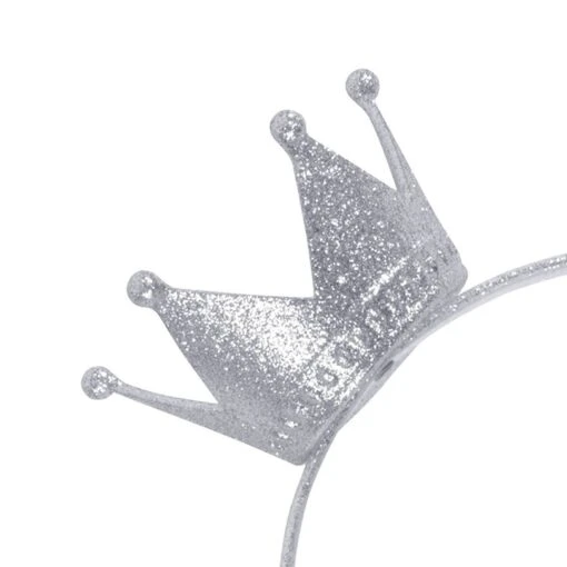 AMSCAN Princess Crown Headband- Silver - Image 2