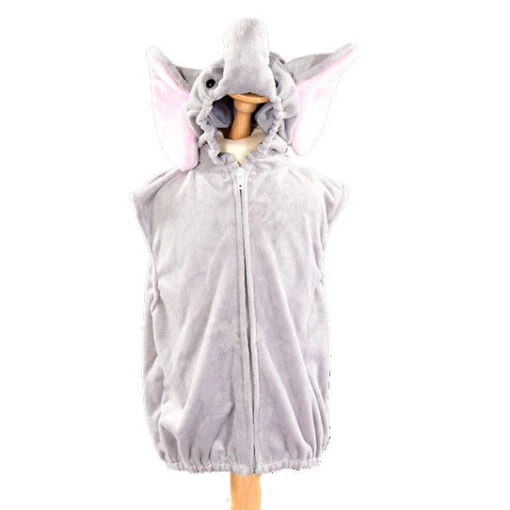 Children's Elephant Fancy Dress Zip Top - Image 2