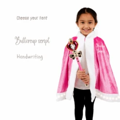 Personalised Light Up Fairytale Cape -Dreamy Outfits Shop Fairytalecape font