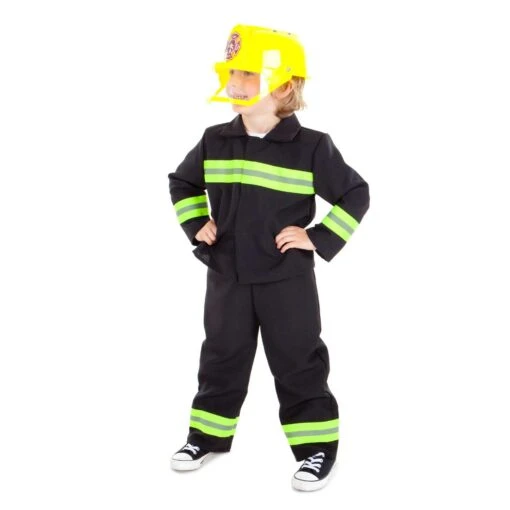 Children's Fire Fighter/ Fireman Costume - Image 2