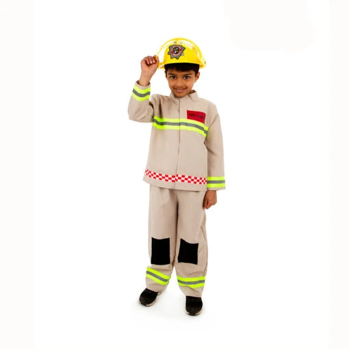 AMSCAN Firefighter Fireman's Helmet With Visor - Image 5