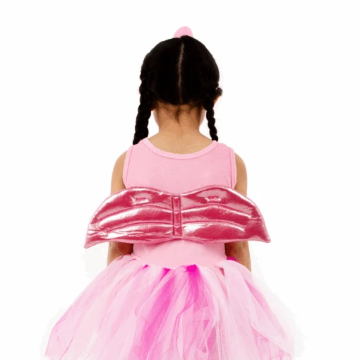 Children's Flamingo Tutu Dress With Headband - Image 4