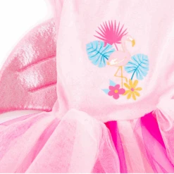 Children's Flamingo Tutu Dress With Headband -Dreamy Outfits Shop Flamingo7