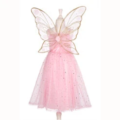 Floral Fairy Dress With Wings -Dreamy Outfits Shop Floralfairydress back