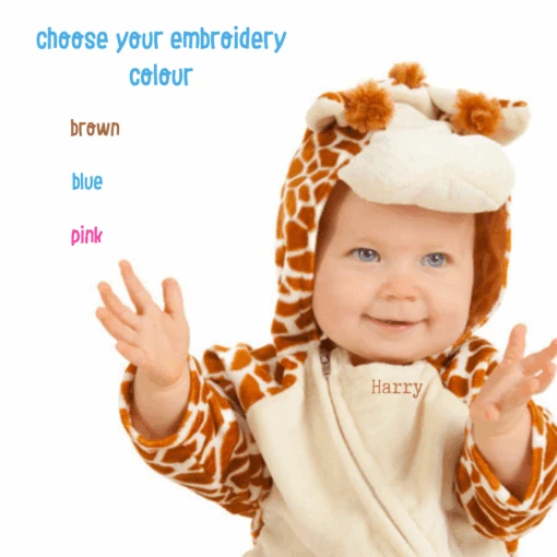 Personalised Baby Giraffe Costume - Image 6