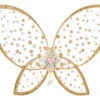 Gold Sparkle Fairy Wings -Dreamy Outfits Shop Goldglitterwings