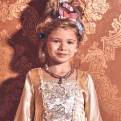 Gold Princess Dress -Dreamy Outfits Shop Goldprincess bodice