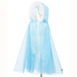Blue Ice Queen Dressing Up Cape -Dreamy Outfits Shop IceQueenCape 1