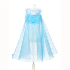 Blue Ice Queen Dressing Up Cape -Dreamy Outfits Shop IceQueenCape back