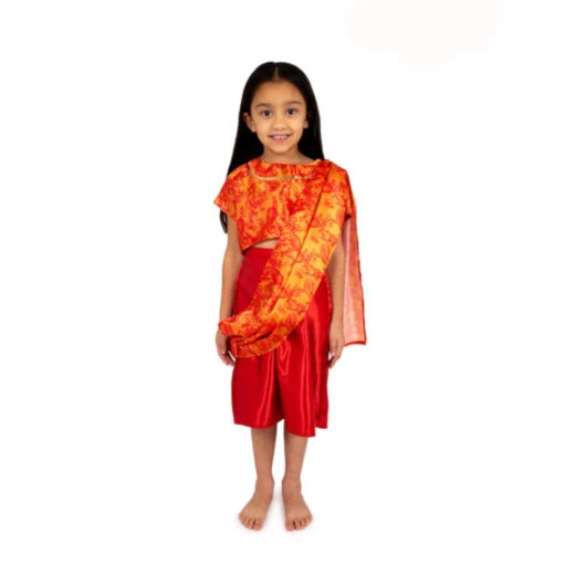 Children's Indian Girl Outfit - Image 2