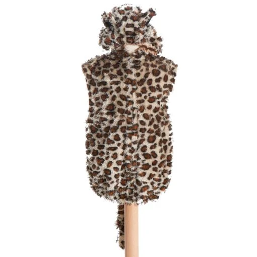 Children's Leopard Fancy Dress Zip Top - Image 3