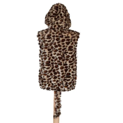Children's Leopard Fancy Dress Zip Top - Image 4