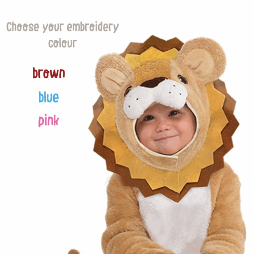 AMSCAN Personalised Baby Lion Costume- Little Roar - Image 5