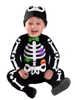 Little Bitty Bones Skeleton Costume- Toddler