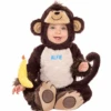 AMSCAN Personalised Baby Monkey Costume - Monkey Around -Dreamy Outfits Shop MischievousMonkey Alfie