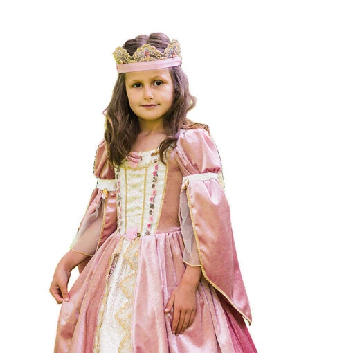 Regal Princess Dress With Crown - Image 2