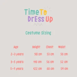 Spaceman Astronaut Costume -Dreamy Outfits Shop PTB Costume Sizing