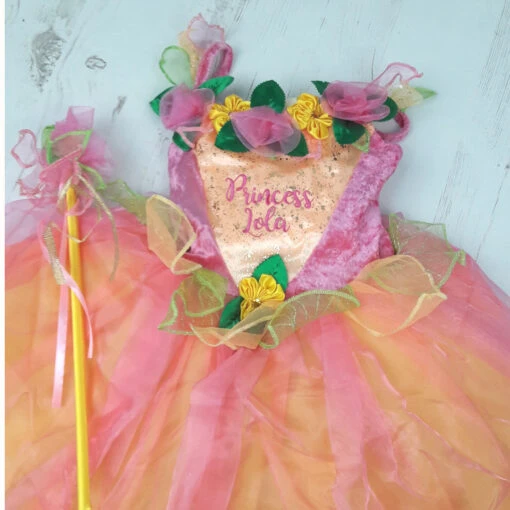 Peach Sorbet Fairy Fancy Dress-Personalised - Image 4
