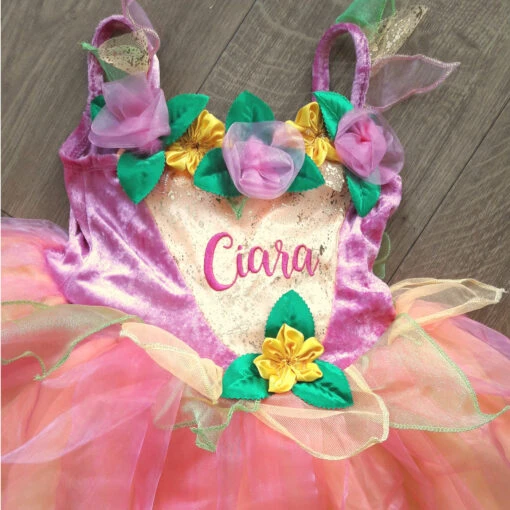 Peach Sorbet Fairy Fancy Dress-Personalised - Image 5