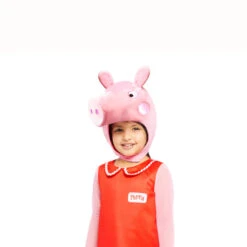 Peppa Pig Dress With Hood -Dreamy Outfits Shop PeppaPigplushdresswithhood 2